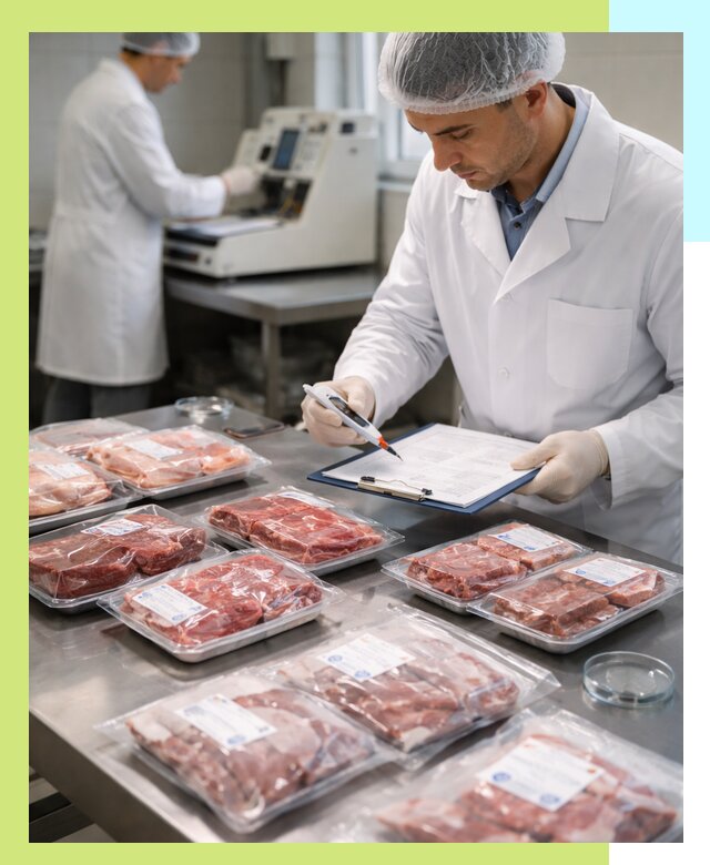 Сертификация мясной продукции и маркировка в Инте